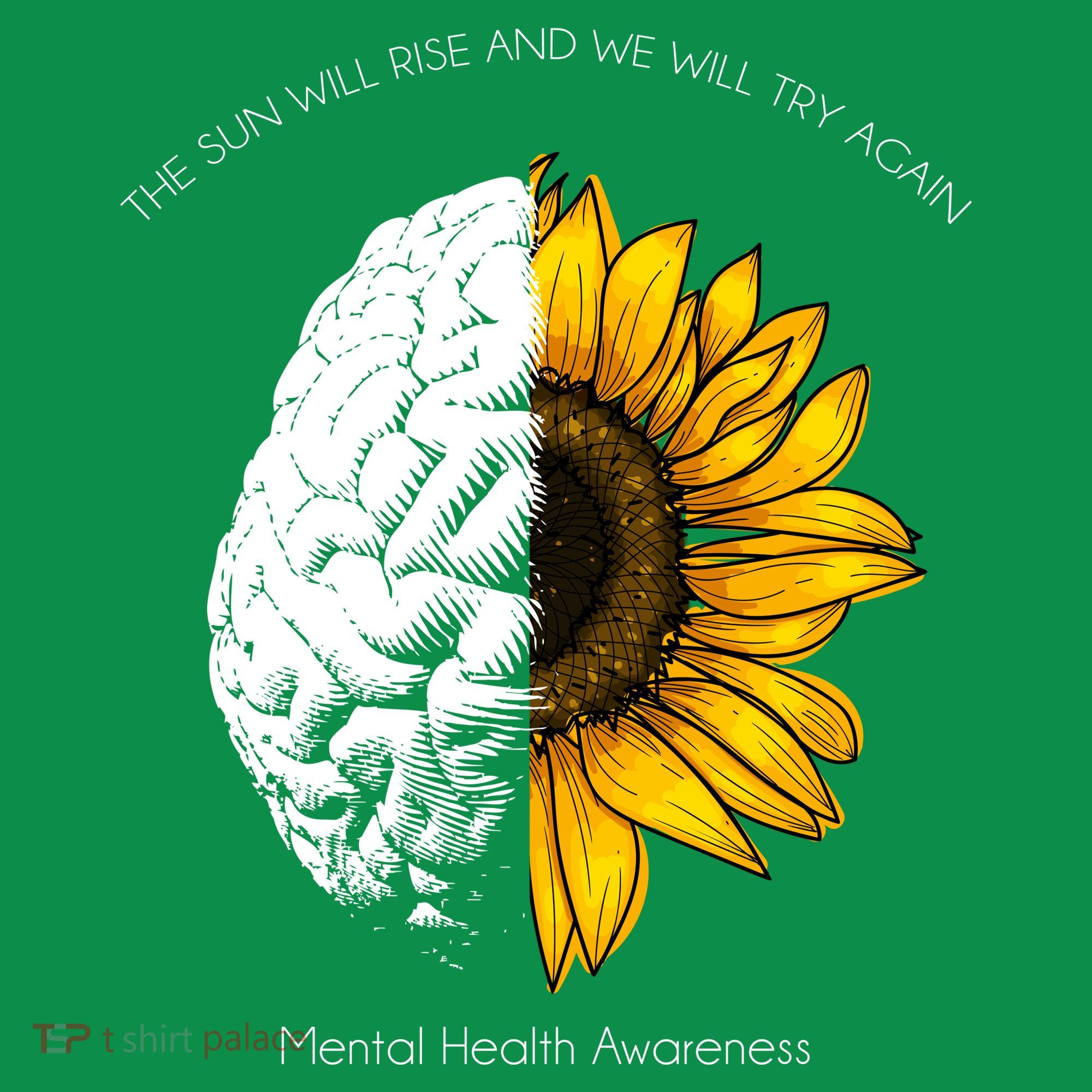 Sun Will Rise We Will Try Again Mental Health Mousepad