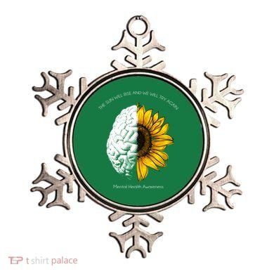 Sun Will Rise We Will Try Again Mental Health Ornament