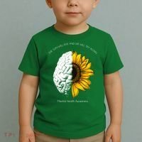 Sun Will Rise We Will Try Again Mental Health Toddler T-Shirt thumb 2