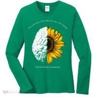 Sun Will Rise We Will Try Again Mental Health Women's Long Sleeve Shirt thumb 0
