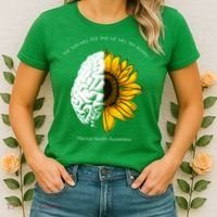 Sun Will Rise We Will Try Again Mental Health Women's T-Shirt thumb 2
