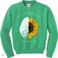 Sun Will Rise We Will Try Again Mental Health Kids Sweatshirt thumb 0