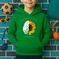 Sun Will Rise We Will Try Again Mental Health Kids Hoodie thumb 2