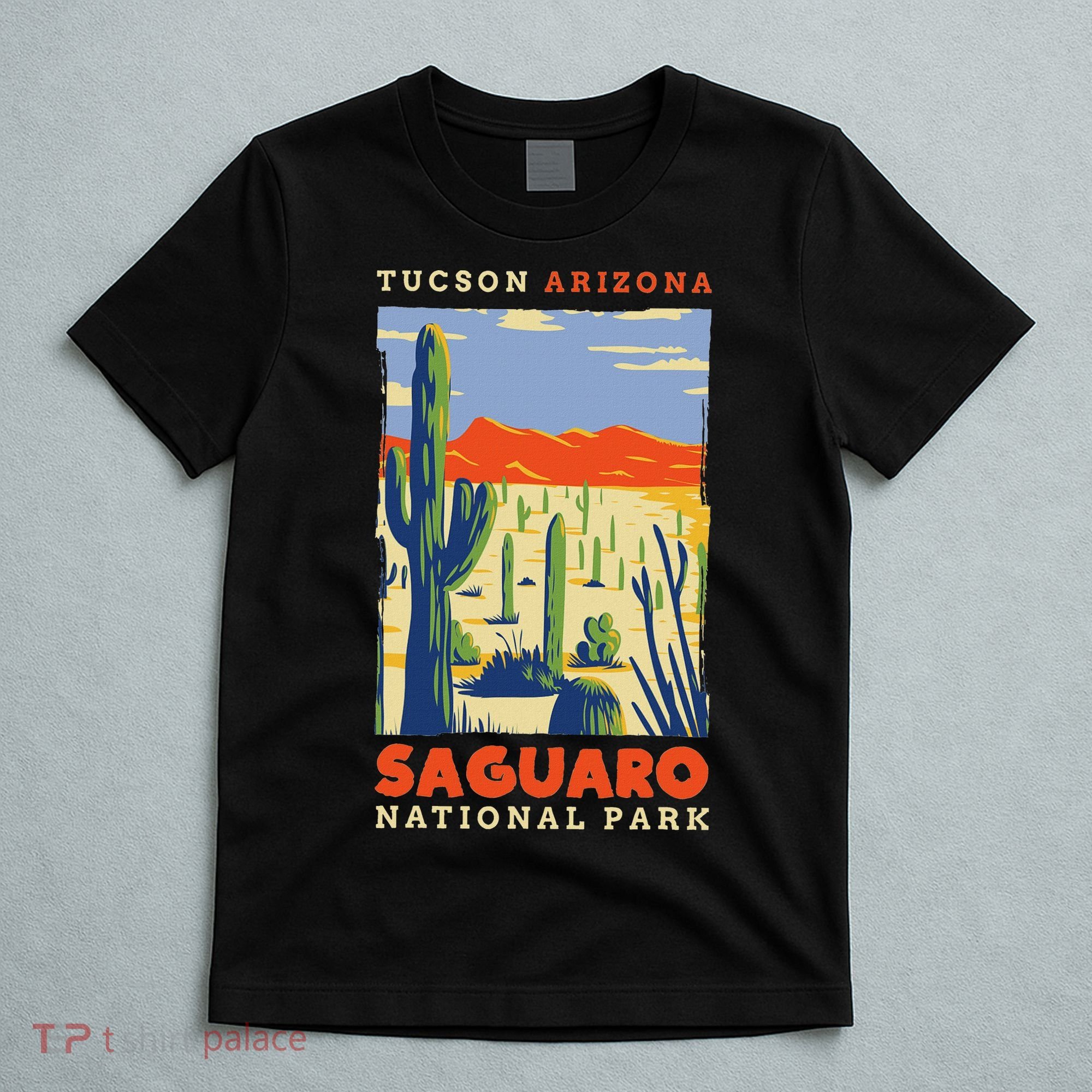 Saguaro Us National Park Tucson Arizona Vintage T-Shirt