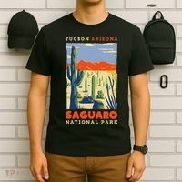 Saguaro Us National Park Tucson Arizona Vintage T-Shirt thumb 6
