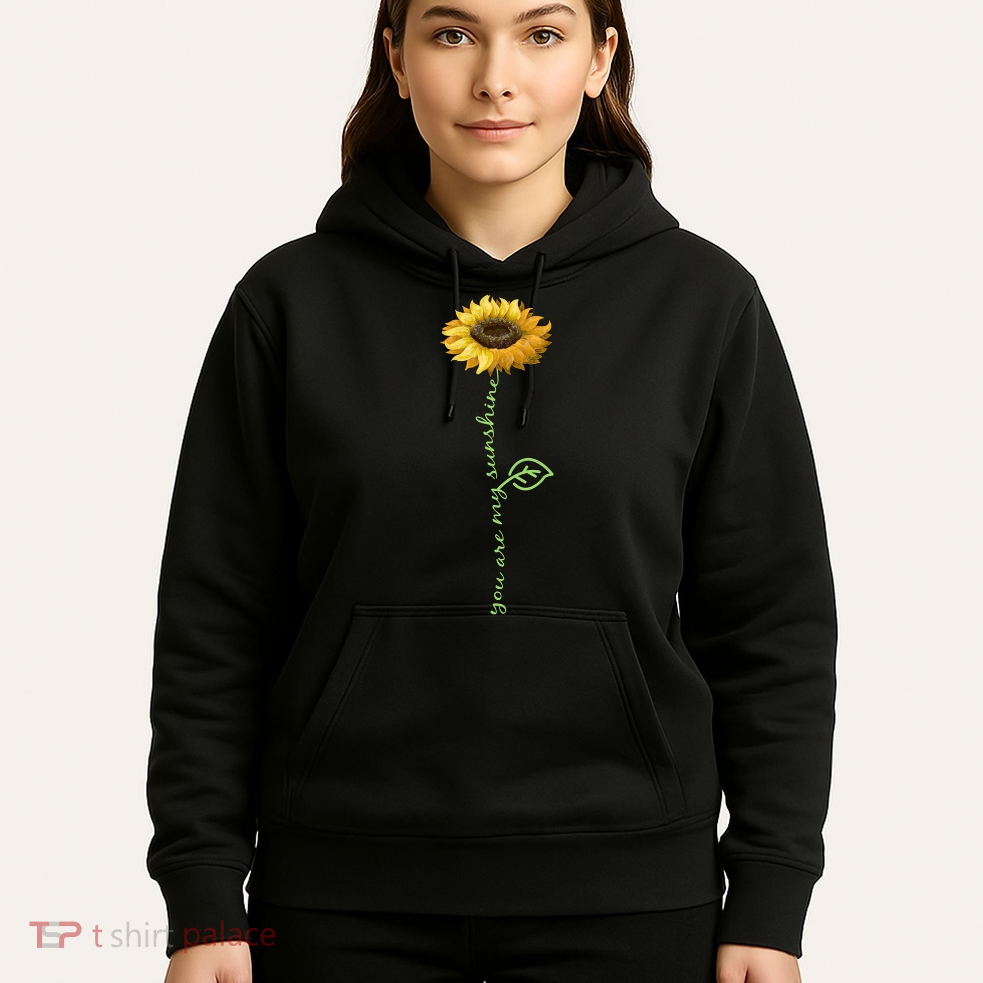 You Are My Sunshine Hippie Sunflower Hoodie
