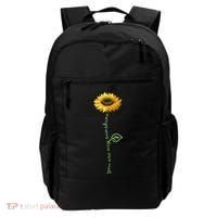You Are My Sunshine Hippie Sunflower Backpack thumb 0