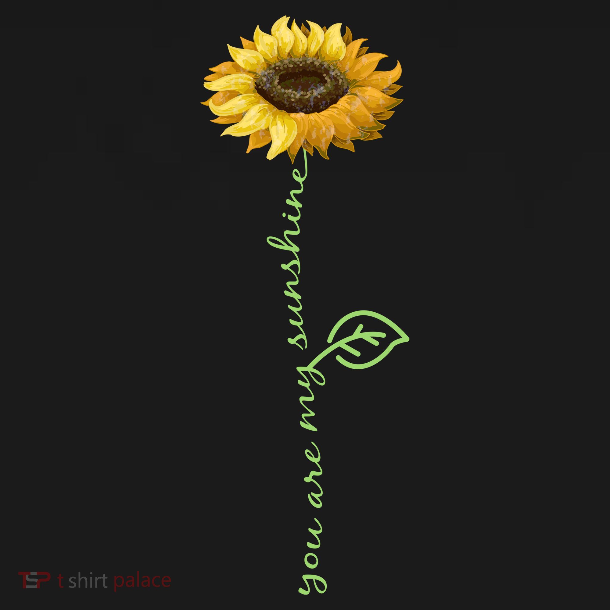 You Are My Sunshine Hippie Sunflower Women's Hoodie
