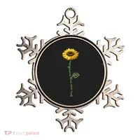 You Are My Sunshine Hippie Sunflower Ornament thumb 0