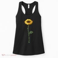 You Are My Sunshine Hippie Sunflower Women's Tank Top thumb 0
