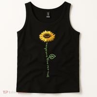 You Are My Sunshine Hippie Sunflower Tank Top thumb 2