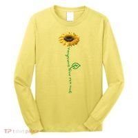 You Are My Sunshine Hippie Sunflower Long Sleeve Shirt thumb 0