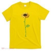 You Are My Sunshine Hippie Sunflower T-Shirt thumb 0