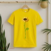 You Are My Sunshine Hippie Sunflower T-Shirt thumb 2