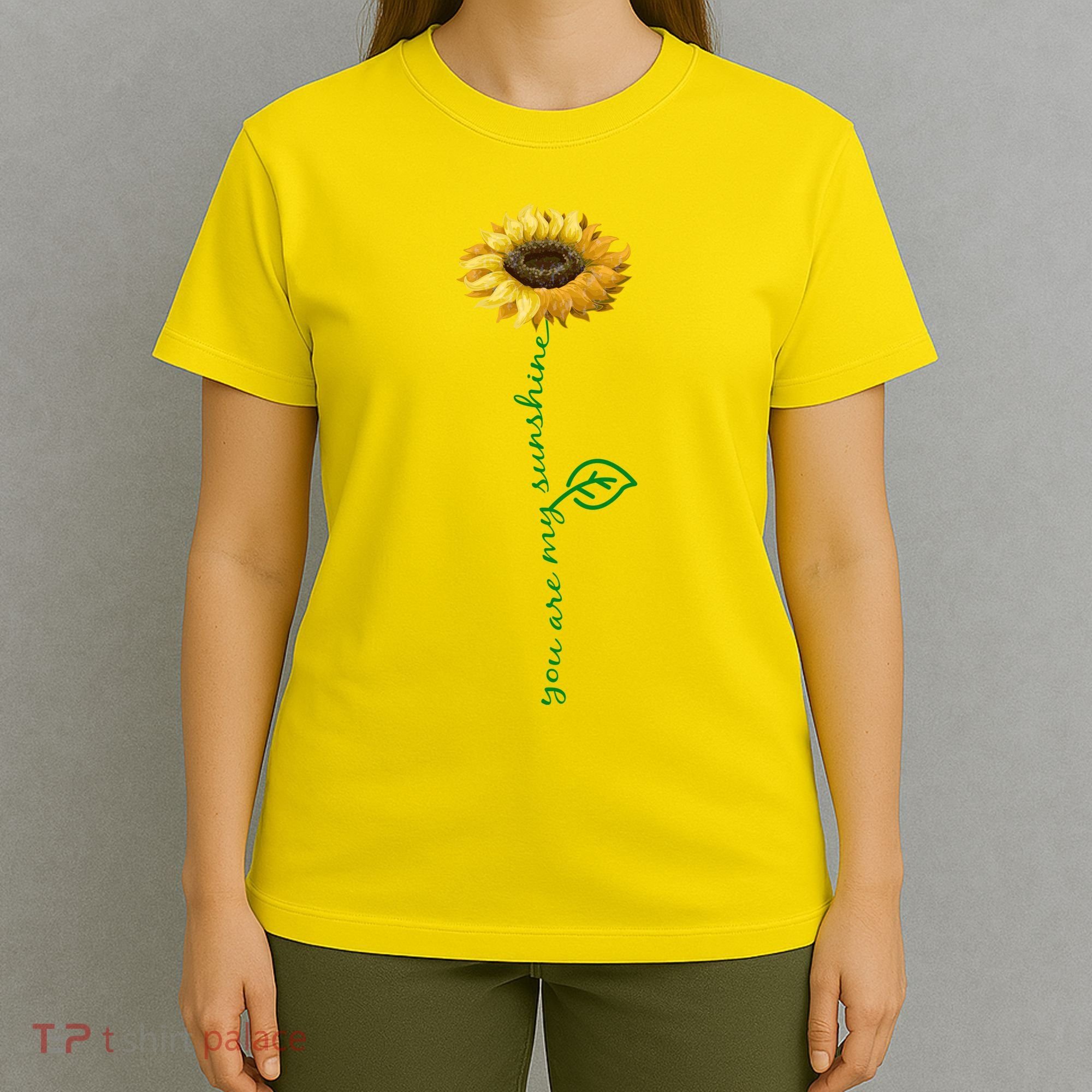 You Are My Sunshine Hippie Sunflower T-Shirt