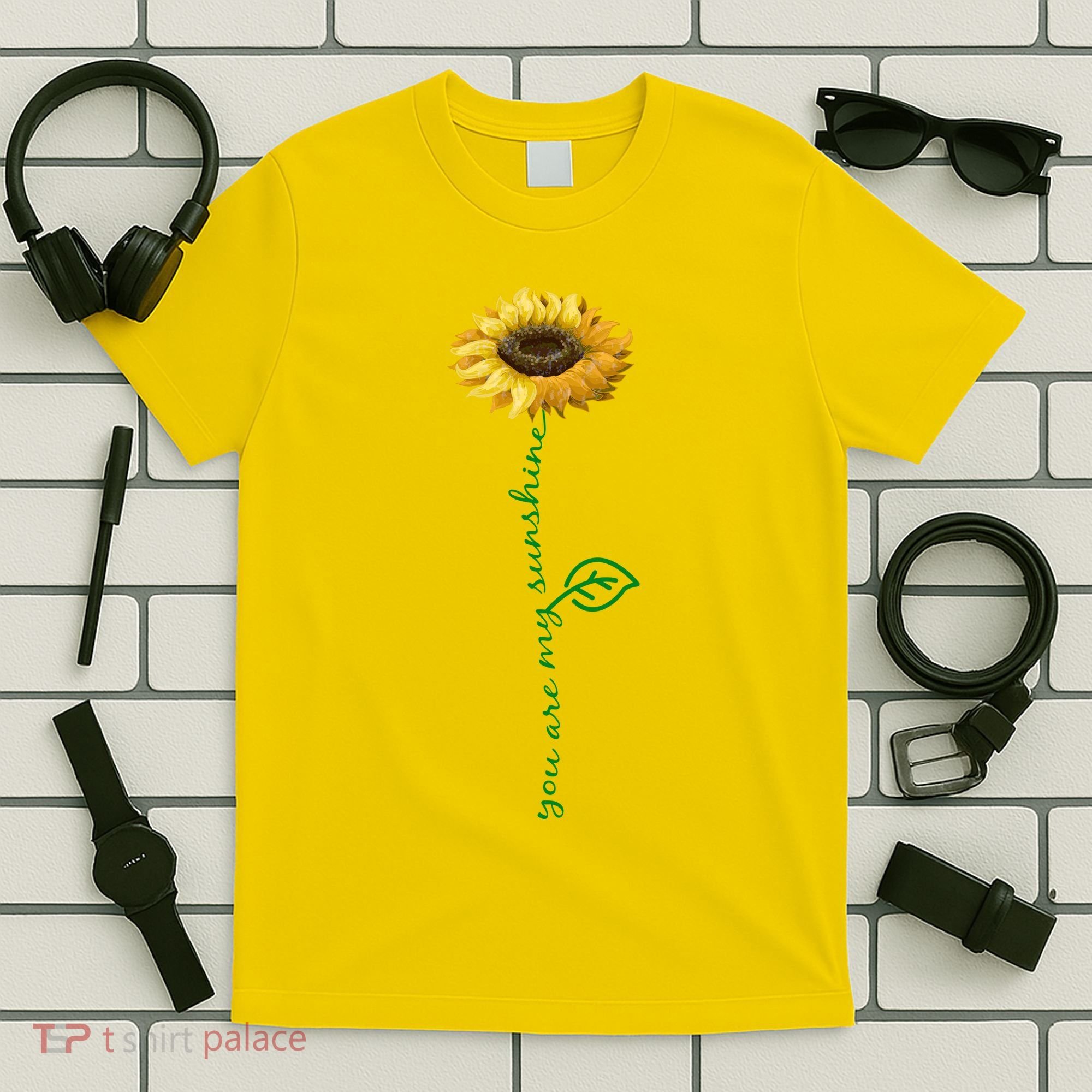 You Are My Sunshine Hippie Sunflower T-Shirt