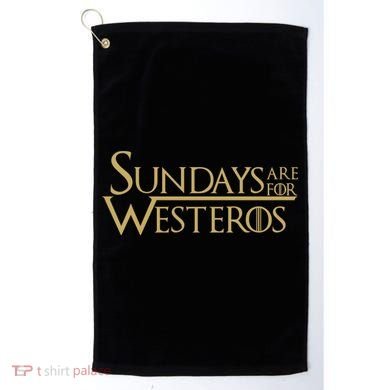 Sundays Are For Westeros Golf Towel