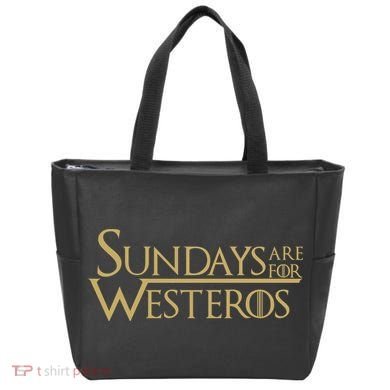 Sundays Are For Westeros Tote Bag