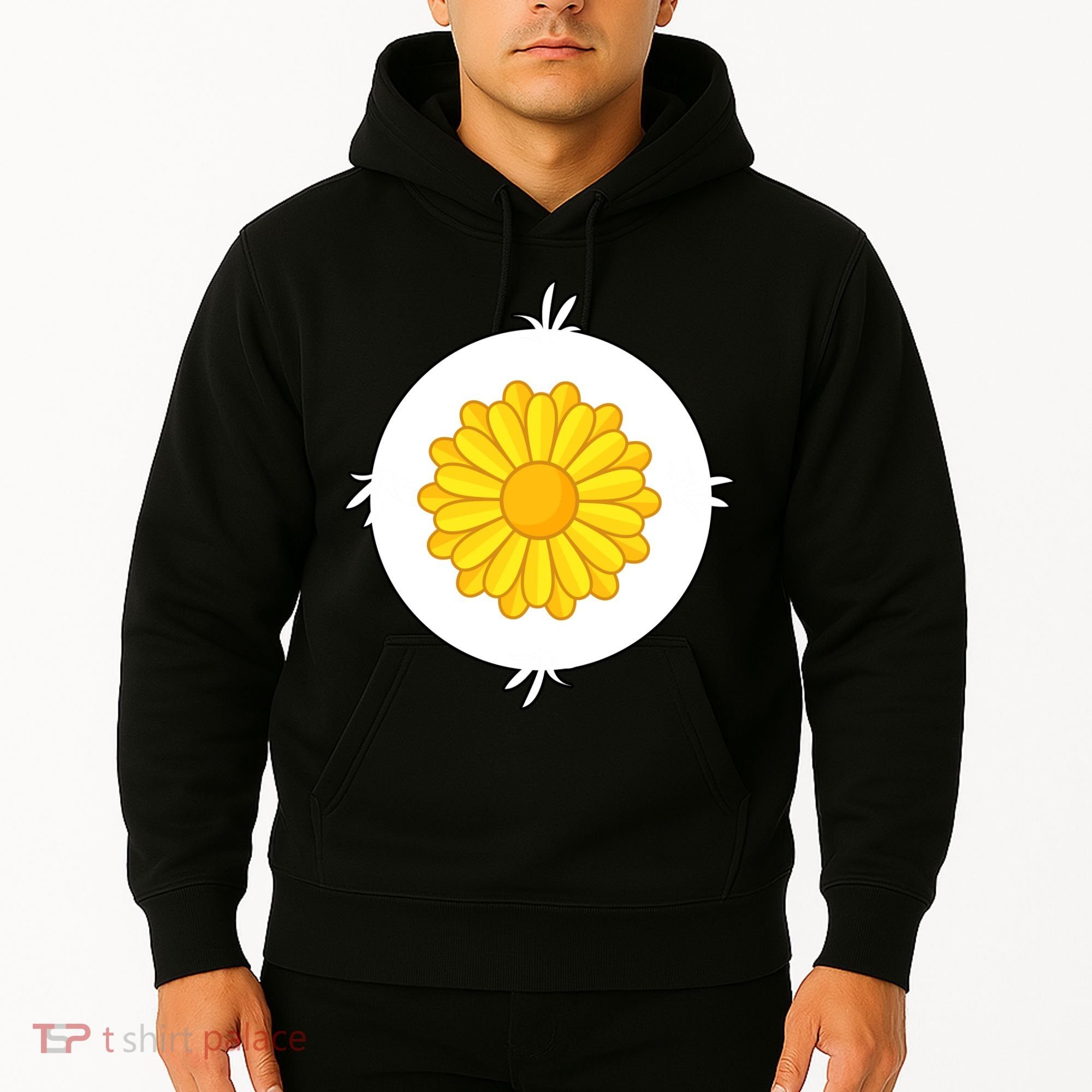 Sunflower Bear Halloween Costume Hoodie