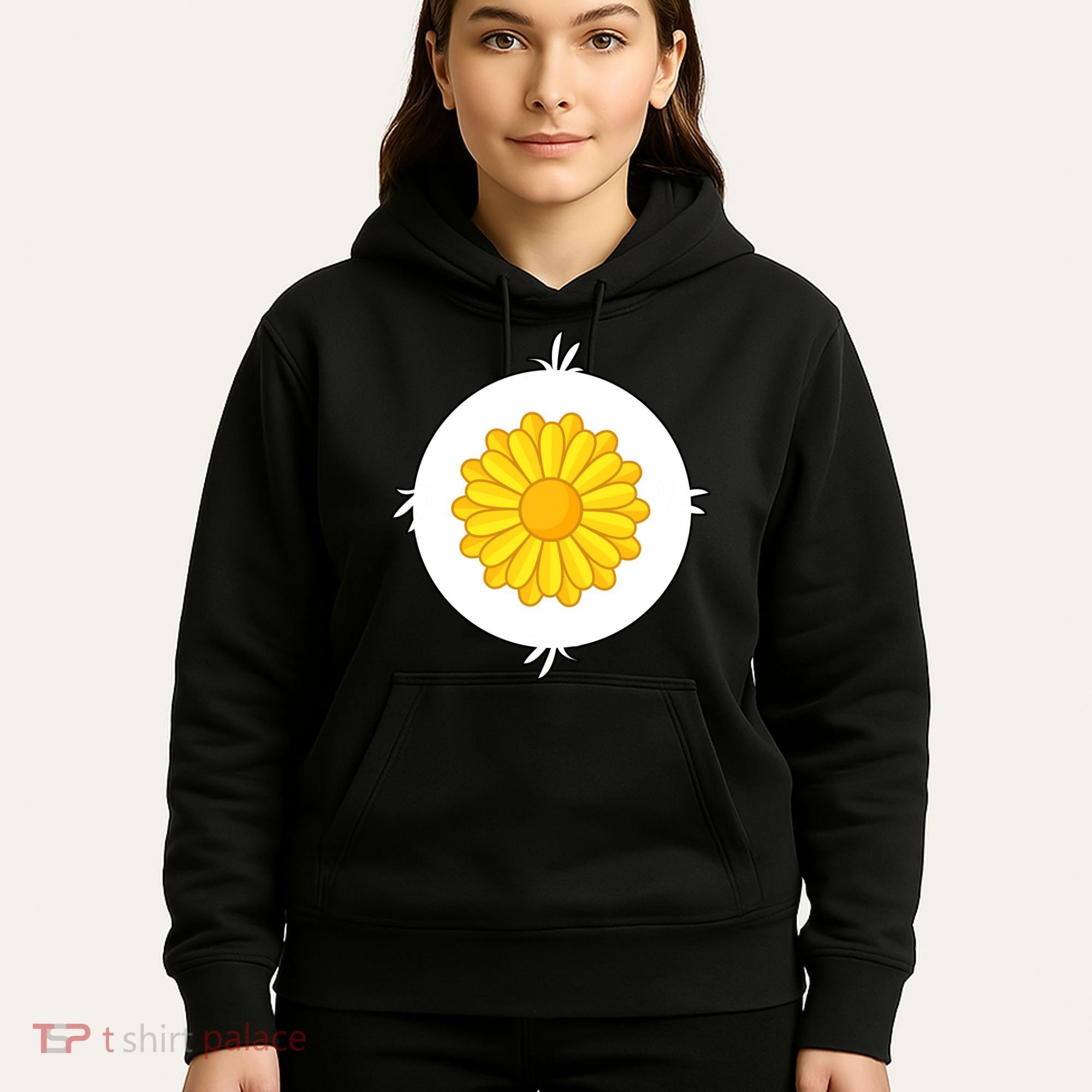 Sunflower Bear Halloween Costume Hoodie