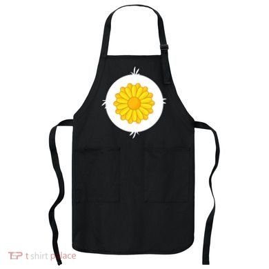 Sunflower Bear Halloween Costume Apron