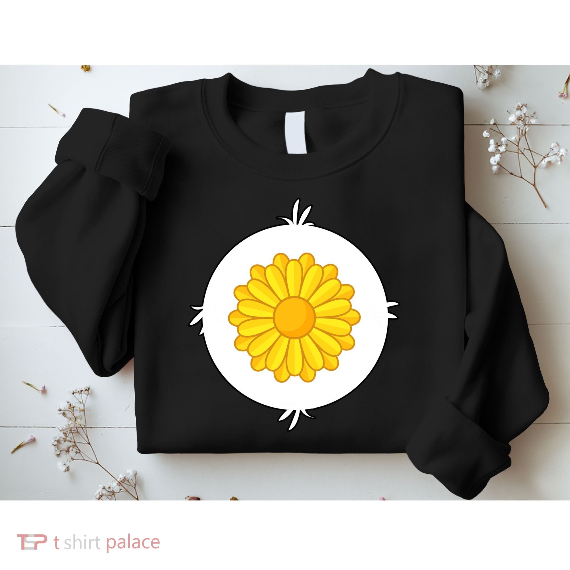 Sunflower Bear Halloween Costume Sweatshirt