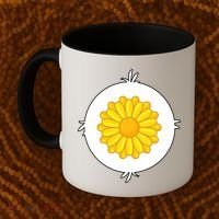 Sunflower Bear Halloween Costume Coffee Mug thumb 2