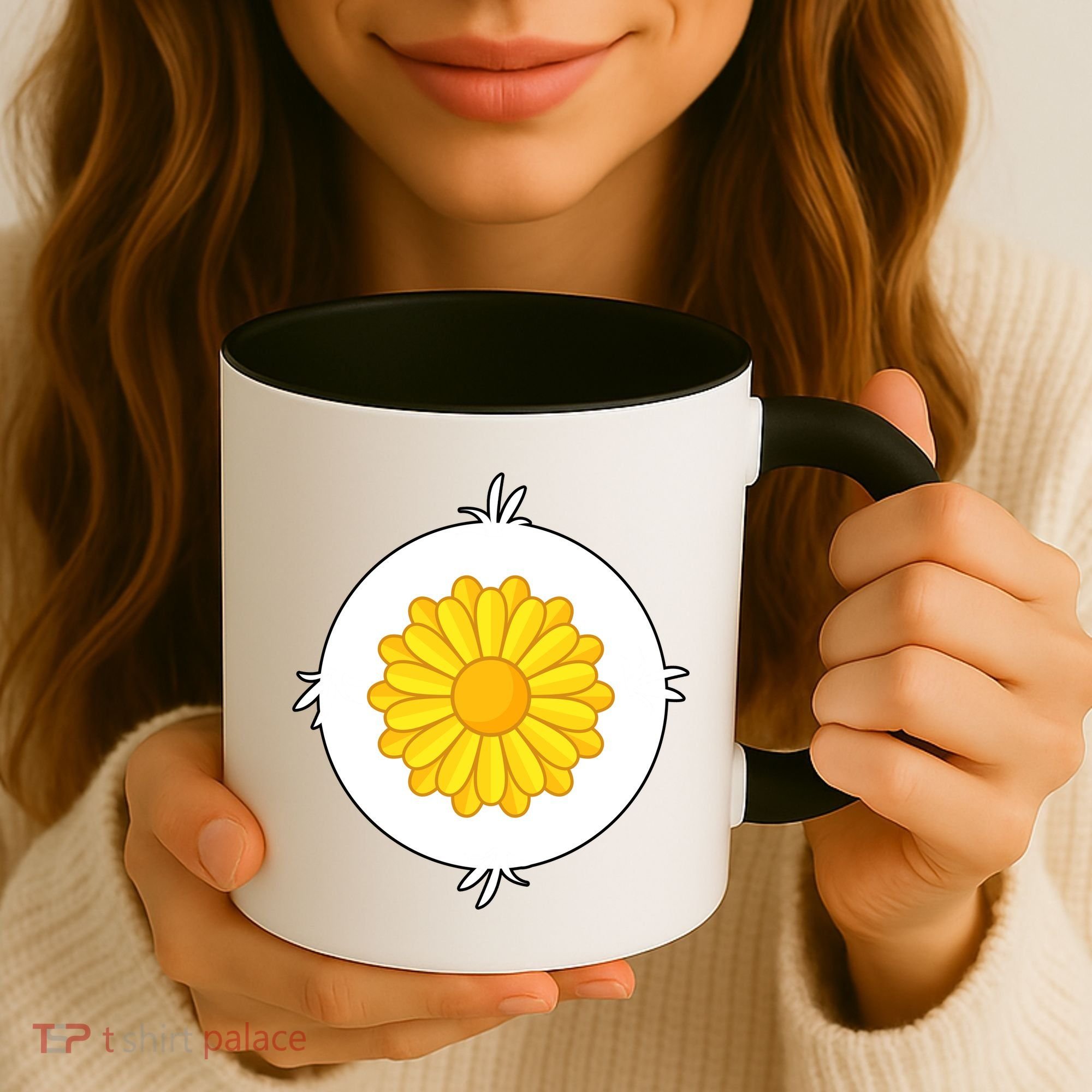 Sunflower Bear Halloween Costume Coffee Mug