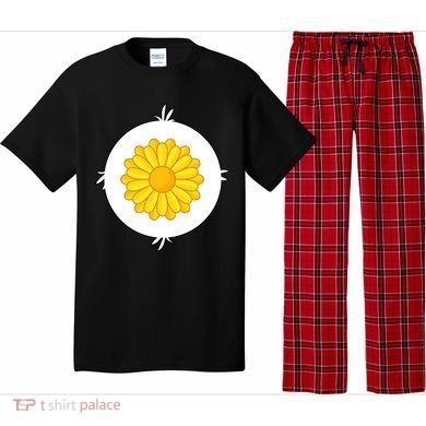 Sunflower Bear Halloween Costume Pajama Set
