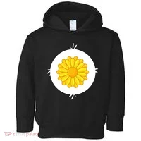 Sunflower Bear Halloween Costume Toddler Hoodie thumb 0