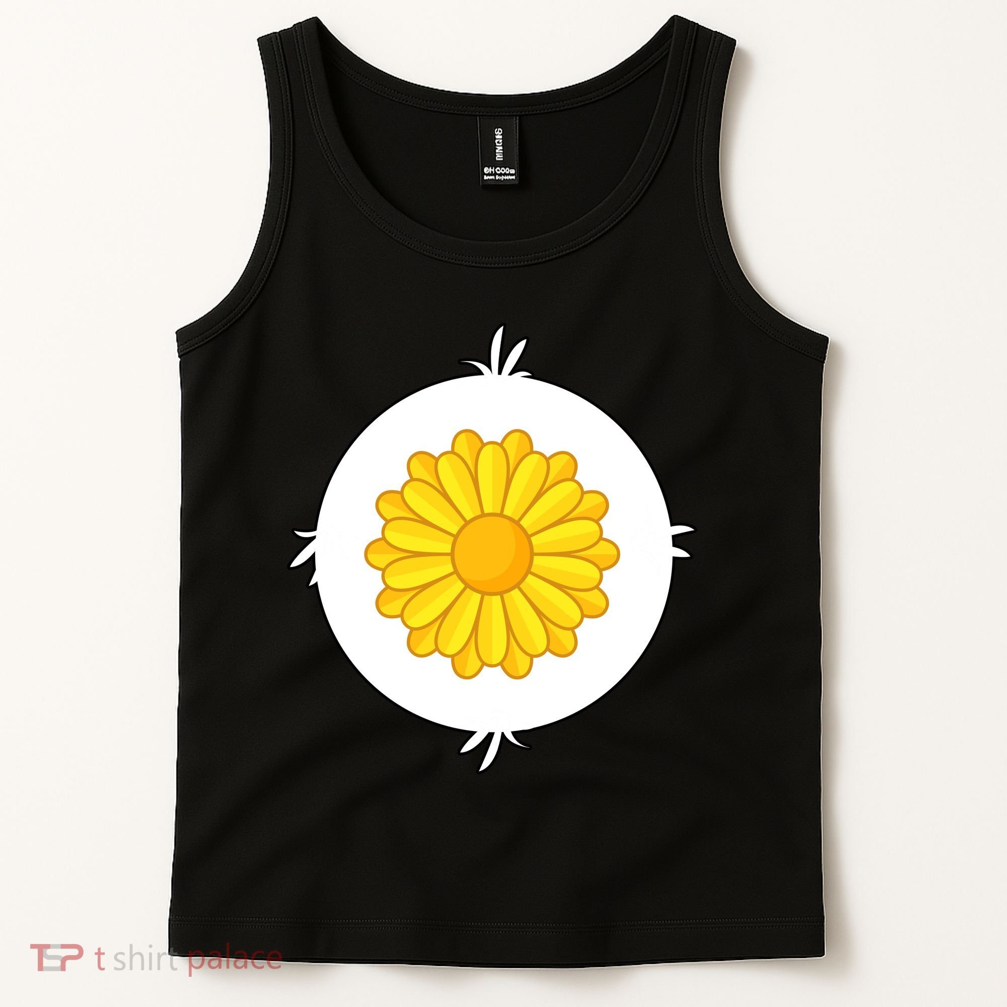 Sunflower Bear Halloween Costume Tank Top