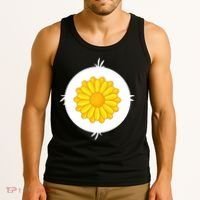 Sunflower Bear Halloween Costume Tank Top thumb 3