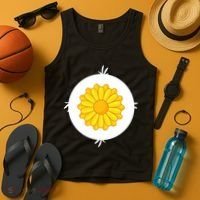 Sunflower Bear Halloween Costume Tank Top thumb 4