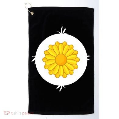 Sunflower Bear Halloween Costume Golf Towel