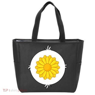 Sunflower Bear Halloween Costume Tote Bag