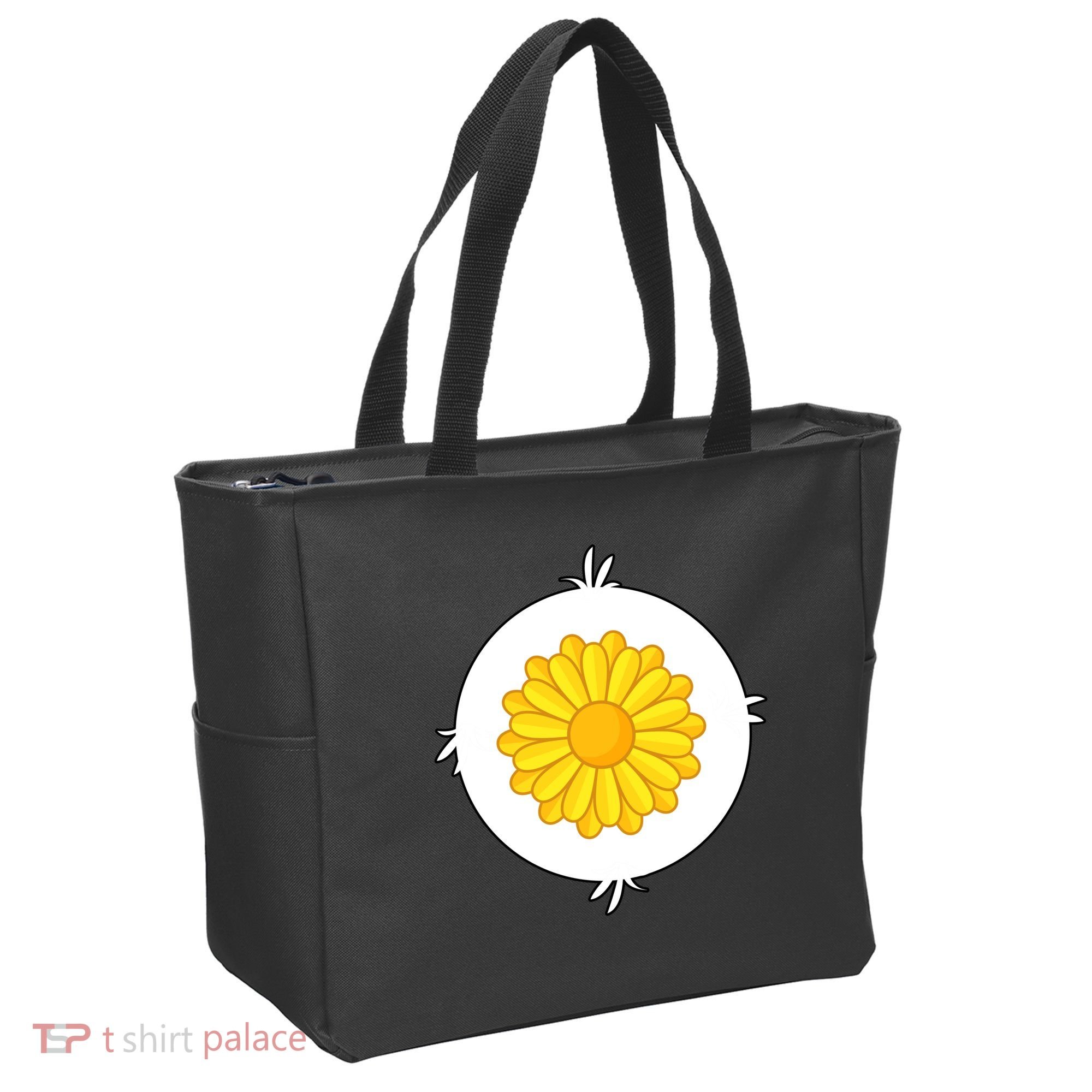 Sunflower Bear Halloween Costume Tote Bag