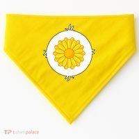 Sunflower Bear Halloween Costume USA-Made Doggie Bandana thumb 0
