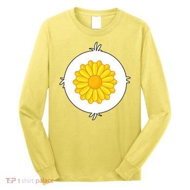 Sunflower Bear Halloween Costume Long Sleeve Shirt