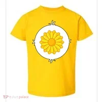 Sunflower Bear Halloween Costume Toddler T-Shirt thumb 0
