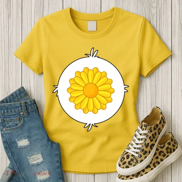 Sunflower Bear Halloween Costume Women's T-Shirt