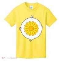 Sunflower Bear Halloween Costume Kids T-Shirt thumb 0