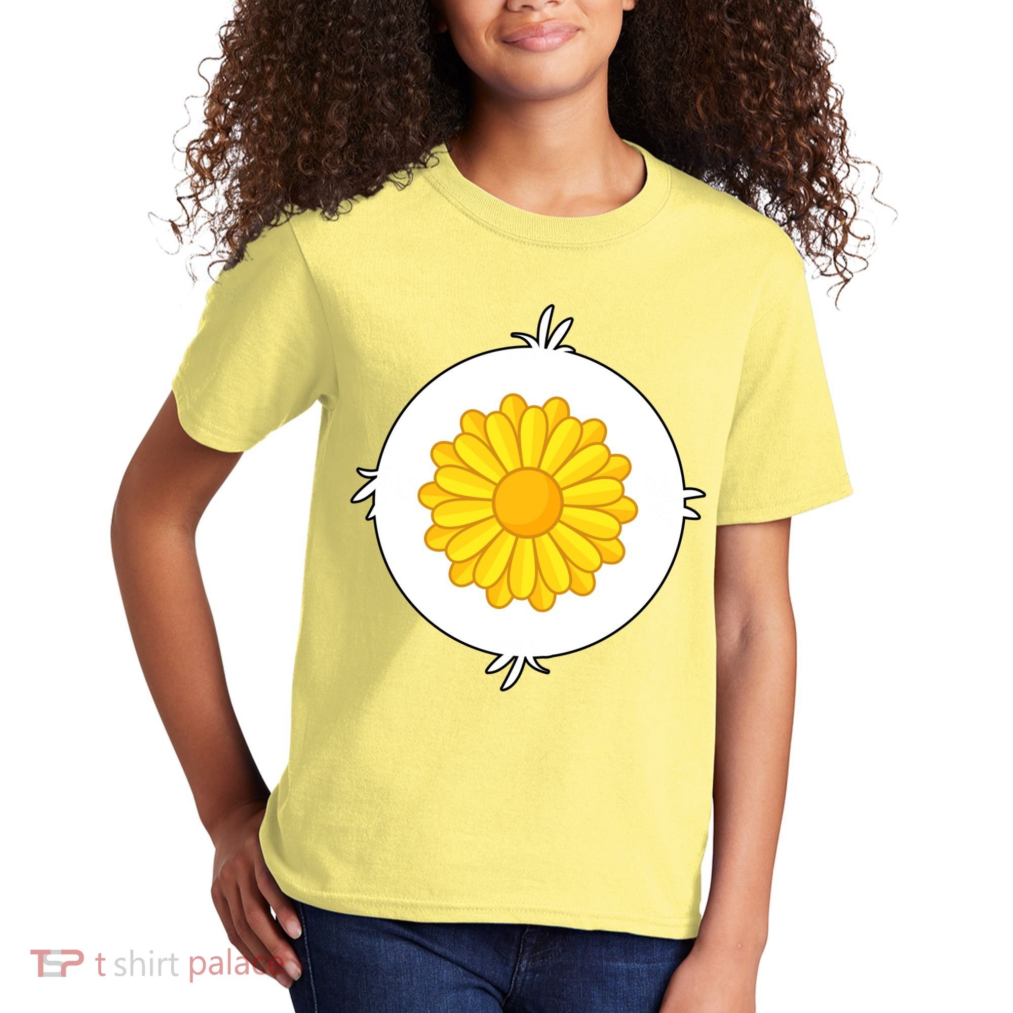 Sunflower Bear Halloween Costume Kids T-Shirt