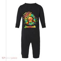 Sunflower Fist Juneteenth Black History African American Infant Fleece One Piece thumb 0