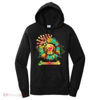 Sunflower Fist Juneteenth Black History African American Women's Hoodie thumb 0