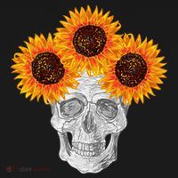 Sunflower Skull Pajama Set thumb 2