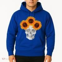 Sunflower Skull Hoodie thumb 2