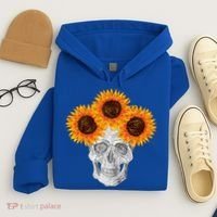Sunflower Skull Hoodie thumb 4