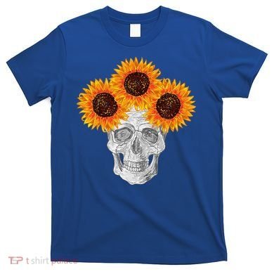 Sunflower Skull T-Shirt