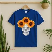 Sunflower Skull T-Shirt thumb 2