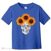 Sunflower Skull Toddler T-Shirt thumb 0